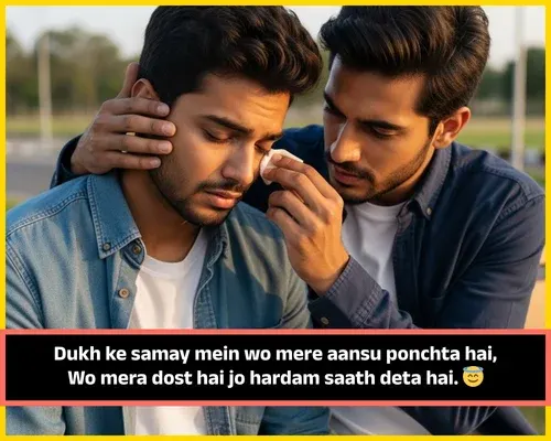 2 Line Best Friend Bestie Friendship Shayari in English