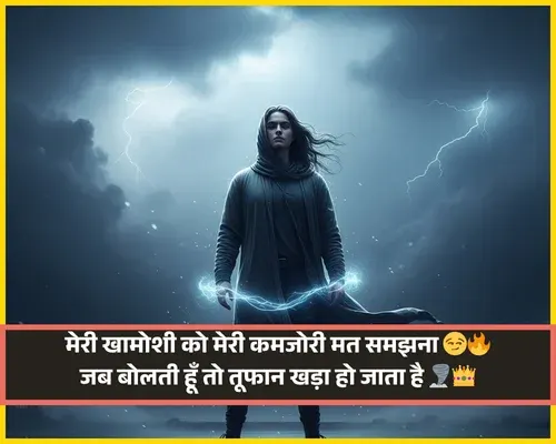 2 Line Gussa Female Attitude Shayari