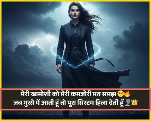 Angry Gussa Female Attitude Shayari