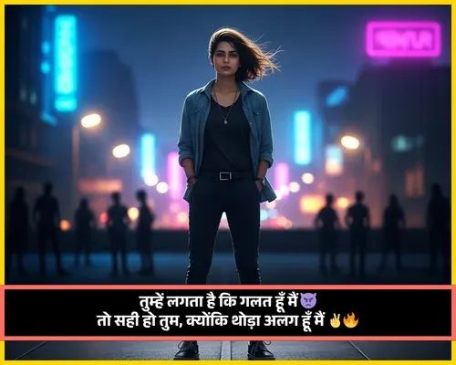 Attitude Shayari for Girls