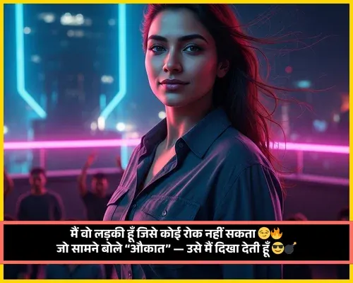 Bad Words Gali Attitude Shayari for Girls