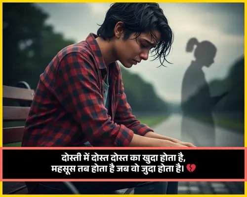 Emotional Broken Friendship Shayari