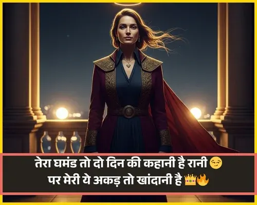 Female Attitude Shayari