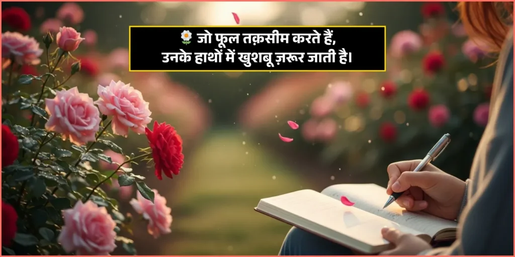 Flower Shayari