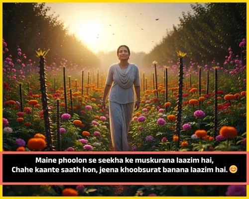 Flower Shayari in English 2 Line