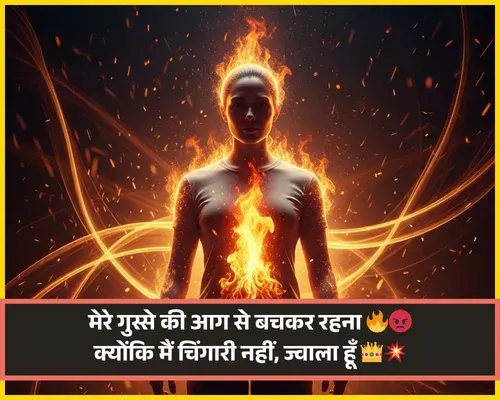 Gussa Female Attitude Shayari