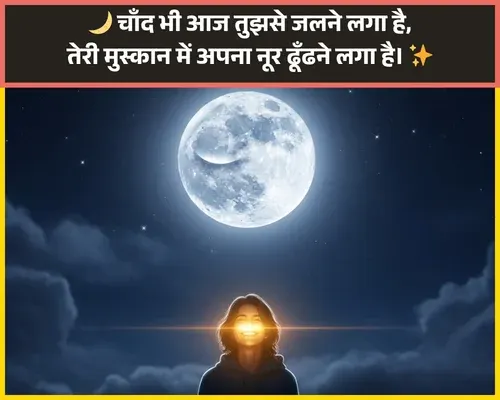 Heart Touching Chand Shayari Gulzar
