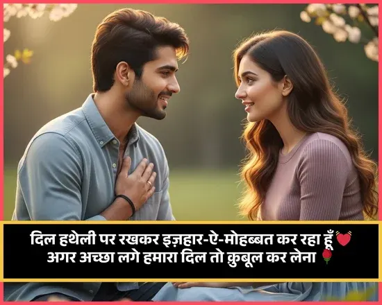 Heart Touching Love Propose Shayari