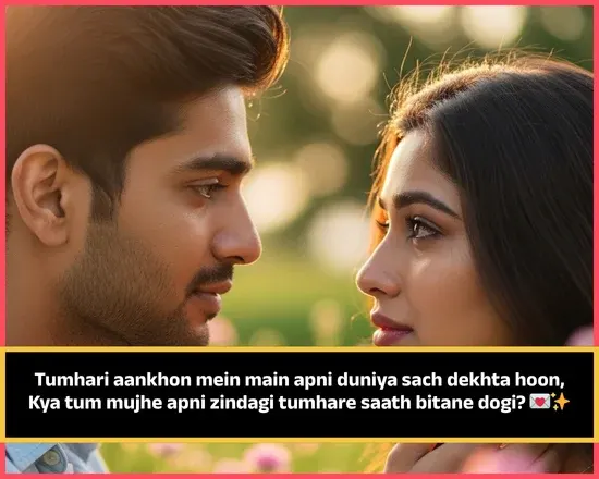 Heart Touching Propose Shayari in English