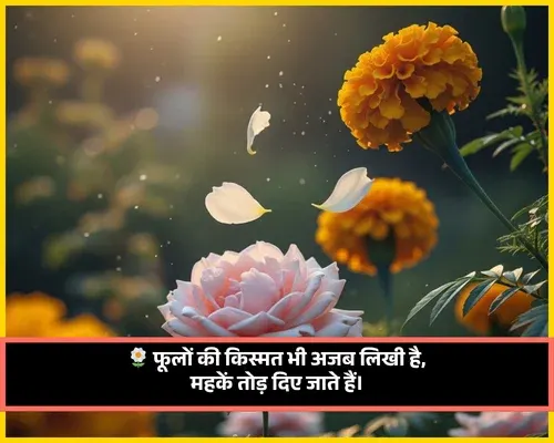Instagram Flower Shayari