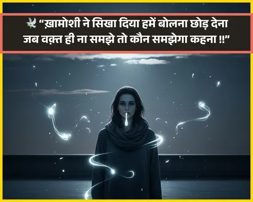 Khamoshi Shayari