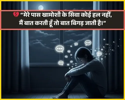 Khamoshi Shayari on Life