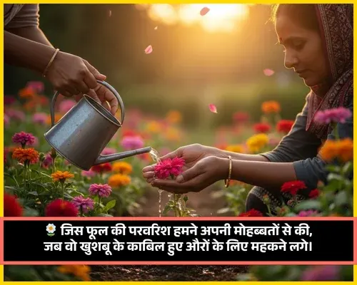 Life Flower Shayari