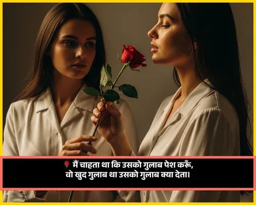 Love Flower Shayari