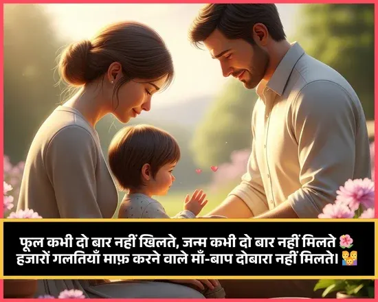 Maa Baap Ke Liye Shayari 2 Line