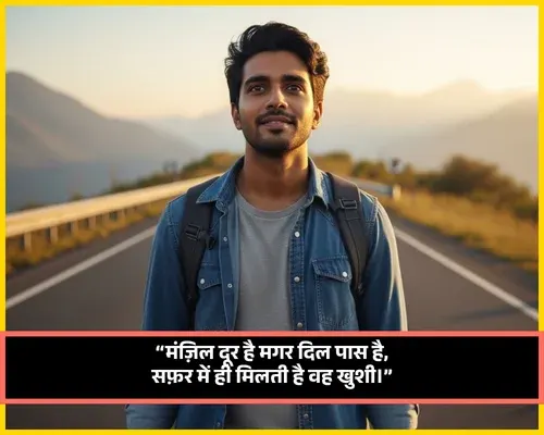 Manzil Safar Shayari