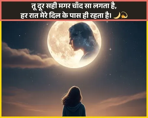 Moon Shayari