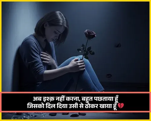 No Love Shayari