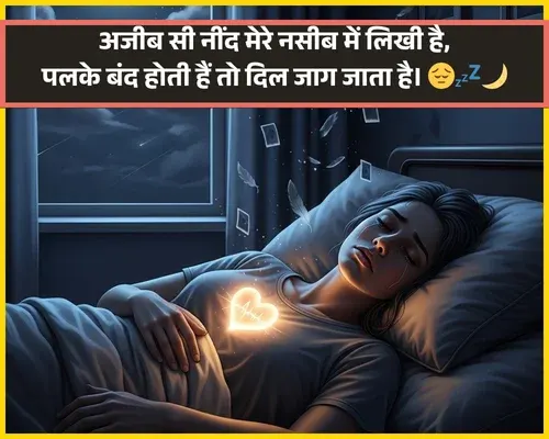 No Sleep Shayari