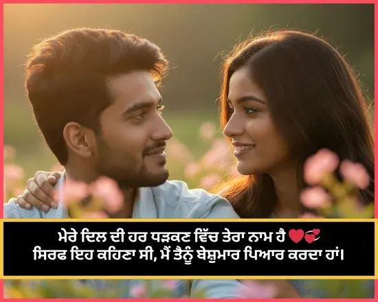 Propose Shayari in Punjabi