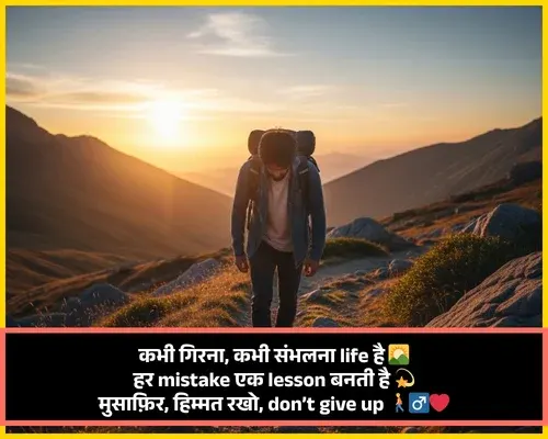 Safar Shayari in Hindi