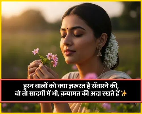 Tareef Shayari for Girl