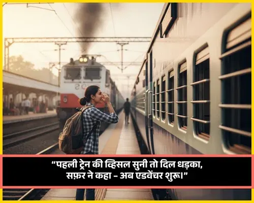 Train Safar Shayari in Hindi