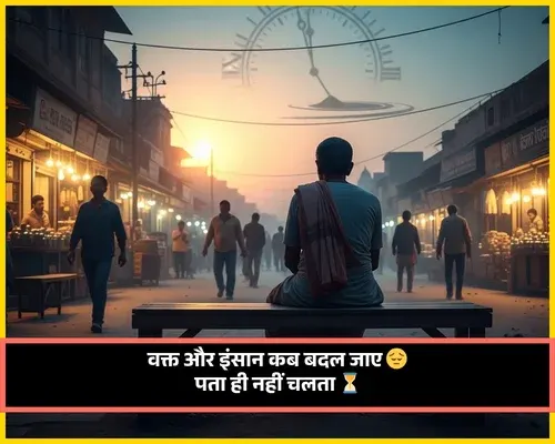 Waqt Shayari in Hindi