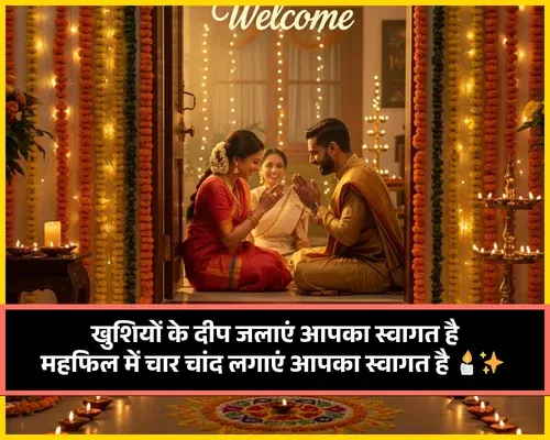 Welcome Shayari for Anchoring in Hindi