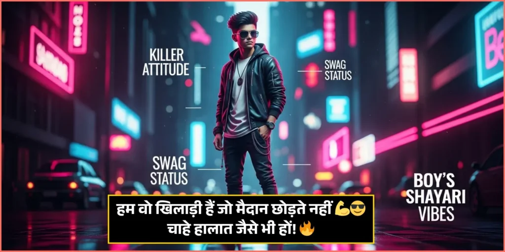 Attitude Shayari for Boys