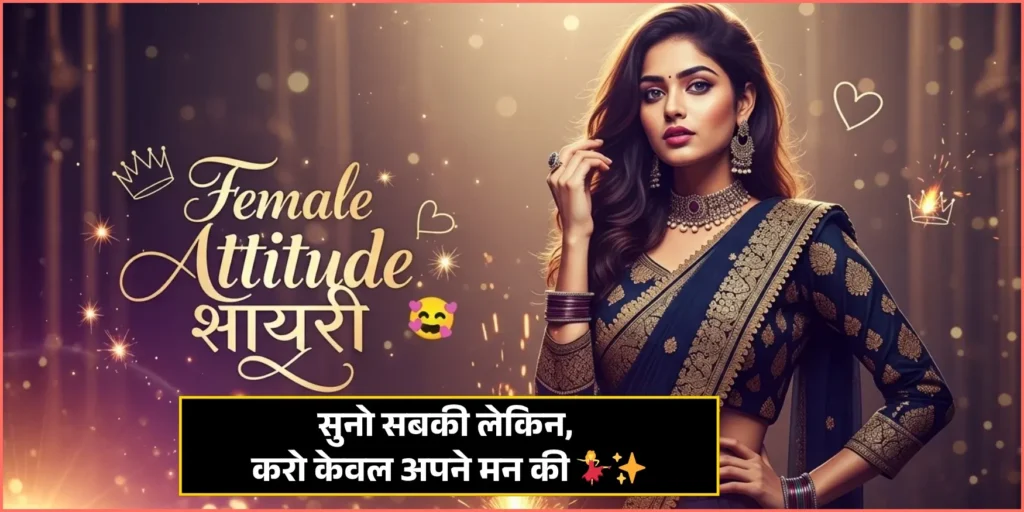 Female Attitude Shayari
